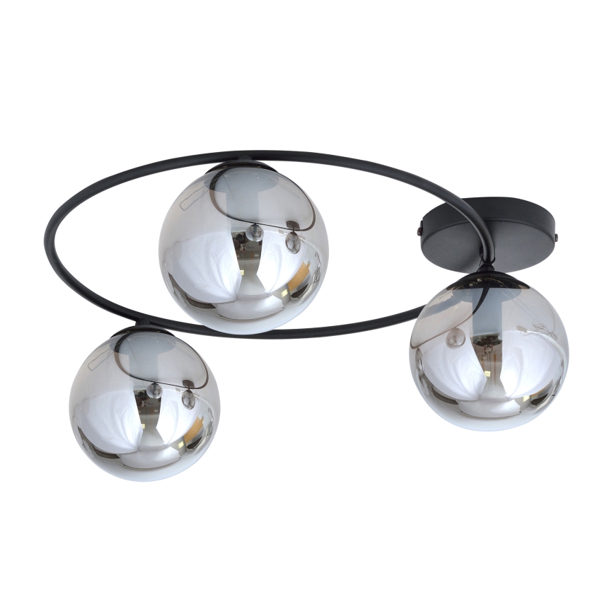 Loftlampe SOPRA 3xE14/10W/230V sort