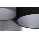 Loftlampe SPACE 3xE27/60W/230V grå/sort/sølvfarvet