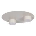 Loftlampe STAR 2xGX53/12W/230V beige