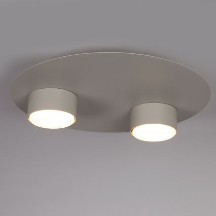 Loftlampe STAR 2xGX53/12W/230V beige