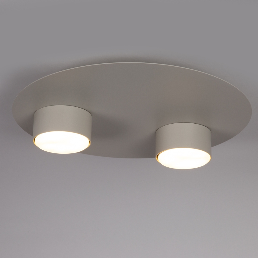 Loftlampe STAR 2xGX53/12W/230V beige