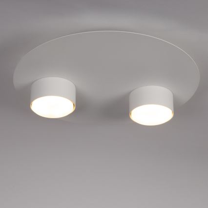 Loftlampe STAR 2xGX53/12W/230V hvid