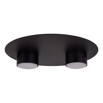 Loftlampe STAR 2xGX53/12W/230V sort