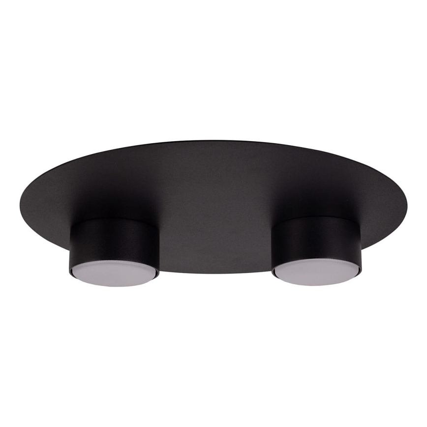 Loftlampe STAR 2xGX53/12W/230V sort