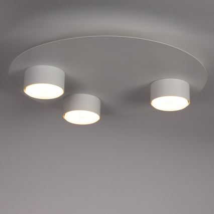 Loftlampe STAR 3xGX53/12W/230V hvid
