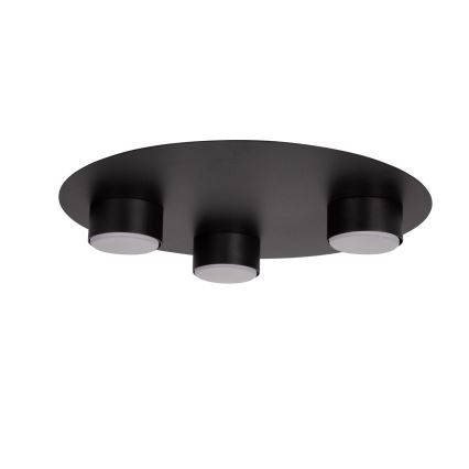 Loftlampe STAR 3xGX53/12W/230V sort