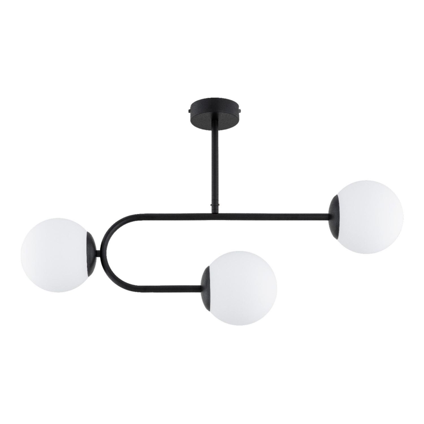 Loftlampe STELLAR 3xE14/10W/230V sort