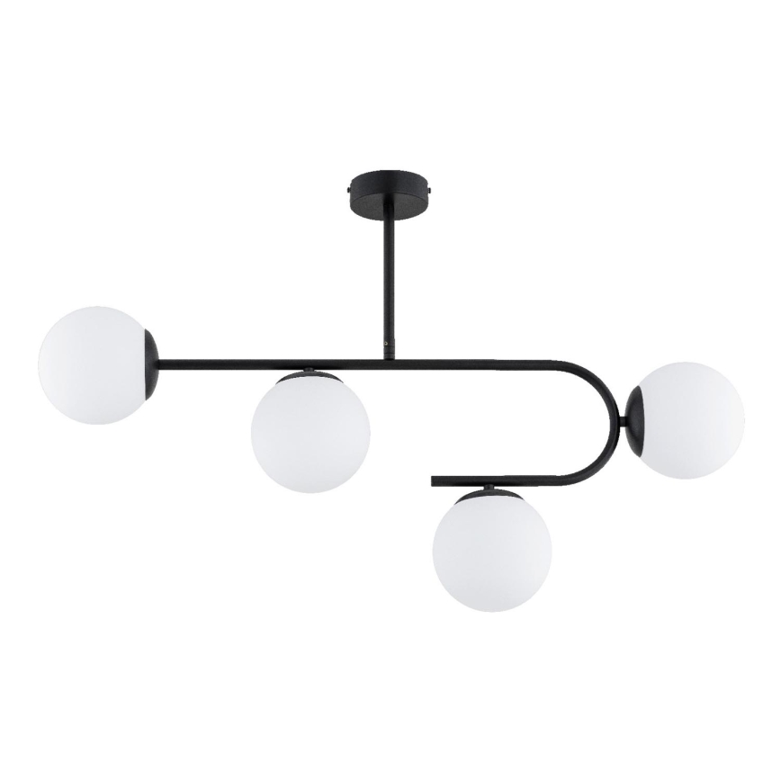Loftlampe STELLAR 4xE14/10W/230V sort