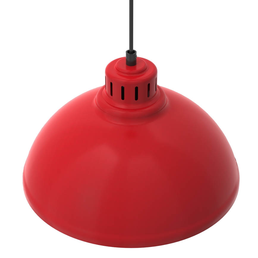 Loftlampe på kabel SVEN 1xE27/15W/230V rød