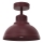 Loftlampe SVEN 1xE27/15W/230V Ø 21 cm bordeaux