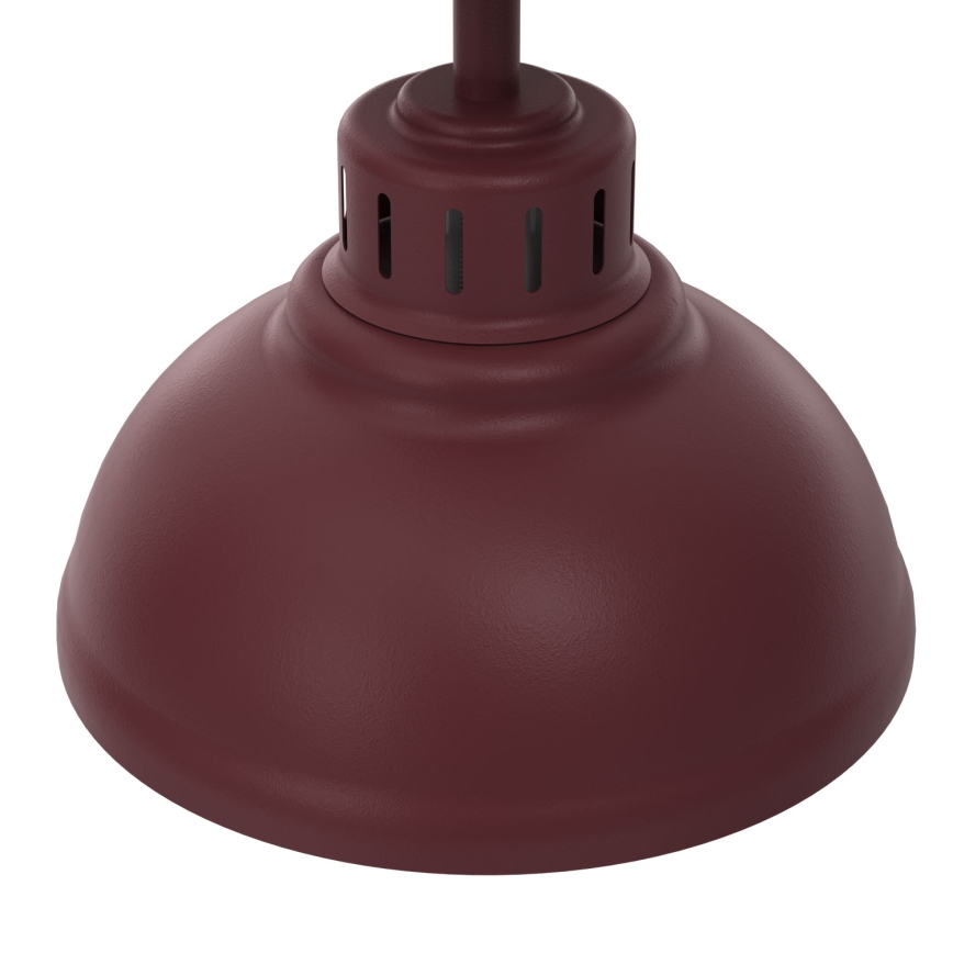 Loftlampe SVEN 1xE27/15W/230V Ø 21 cm bordeaux
