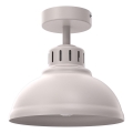Loftlampe SVEN 1xE27/15W/230V Ø 21 cm cremefarvet