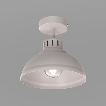Loftlampe SVEN 1xE27/15W/230V Ø 21 cm cremefarvet