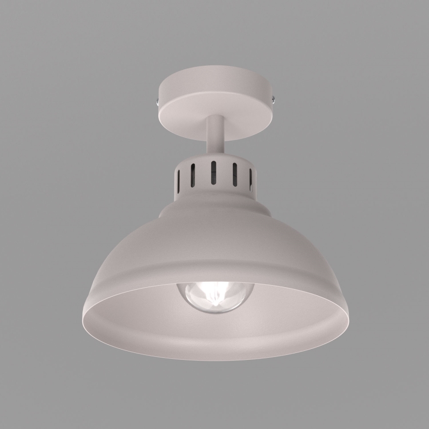Loftlampe SVEN 1xE27/15W/230V Ø 21 cm cremefarvet