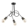 Loftlampe TANGO 3xE27/15W/230V sort