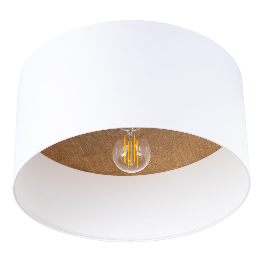 Loftlampe TELESTO 1xE27/15W/230V diameter 35 cm hvid/beige