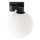 Loftlampe til 1-faset skinnesystem TRACER 1xG9/8W/230V hvid/sort