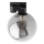 Loftlampe til 1-faset skinnesystem TRACER 1xG9/8W/230V sort/røget sort