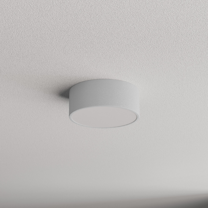 Loftlampe til badeværelse CLEO 1xE27/24W/230V diameter 20 cm grå IP54