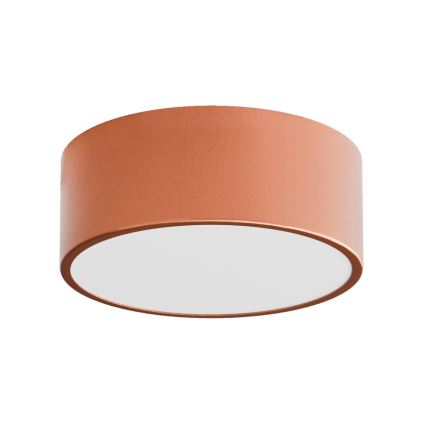 Loftlampe til badeværelse CLEO 1xE27/24W/230V diameter 20 cm kobber IP54