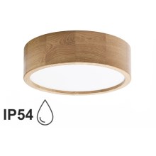 Loftlampe til badeværelse CLEO 2xE27/24W/230V IP54 diameter 27,5 cm eg