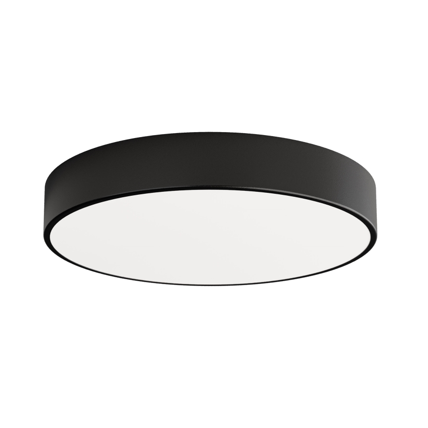 Loftlampe til badeværelse CLEO 4xE27/24W/230V diameter 50 cm sort IP54
