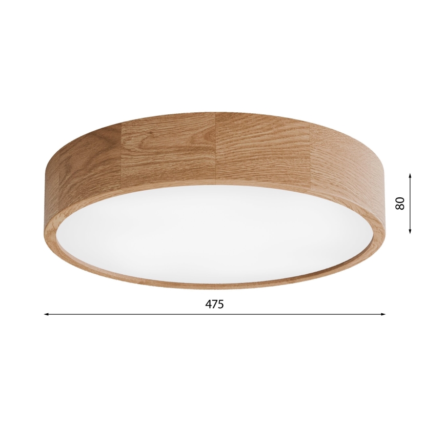 Loftlampe til badeværelse CLEO 4xE27/24W/230V IP54 diameter 47,5 cm eg