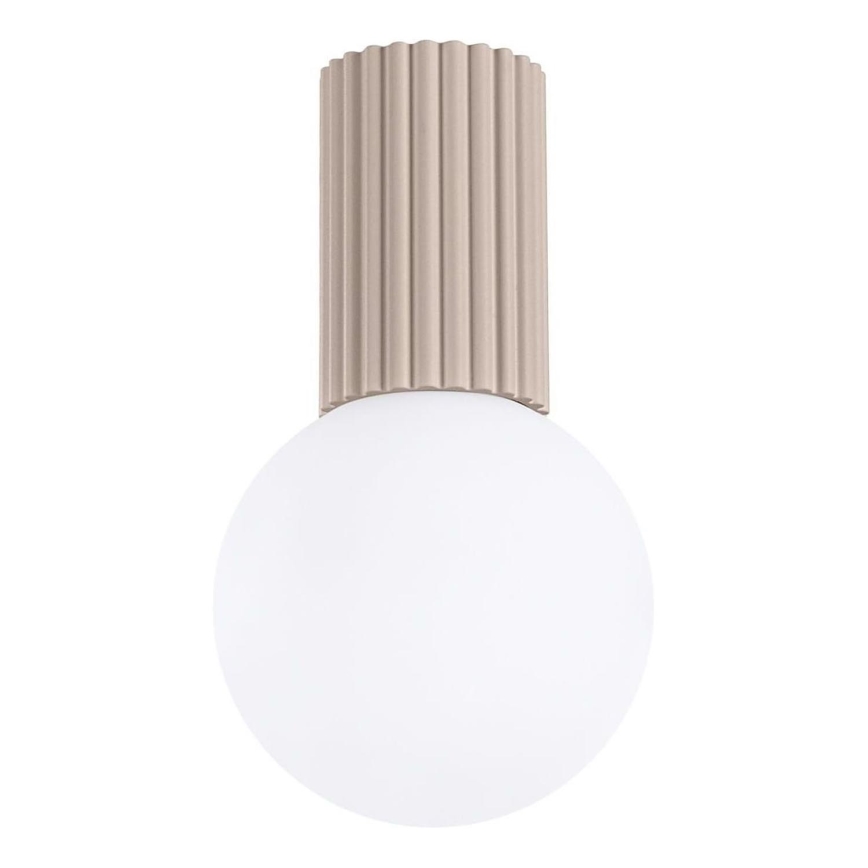 Loftlampe til badeværelse HALO 1xG9/8W/230V diameter 12 cm IP44 beige
