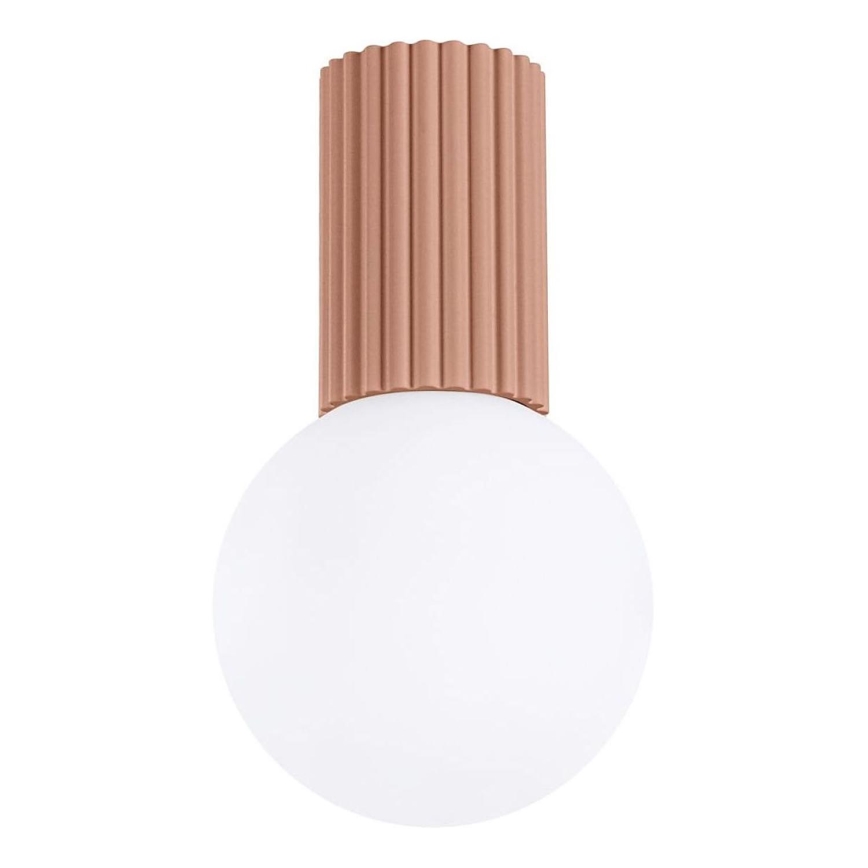 Loftlampe til badeværelse HALO 1xG9/8W/230V diameter 12 cm IP44 brun
