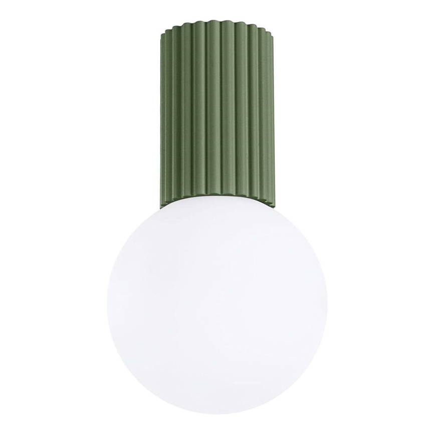 Loftlampe til badeværelse HALO 1xG9/8W/230V diameter 12 cm IP44 grøn