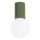 Loftlampe til badeværelse HALO 1xG9/8W/230V diameter 12 cm IP44 grøn