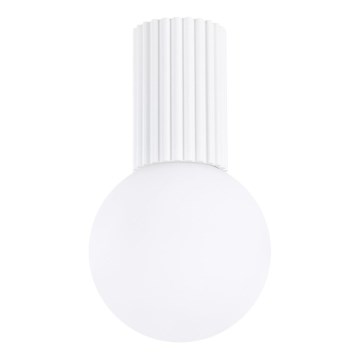 Loftlampe til badeværelse HALO 1xG9/8W/230V diameter 12 cm IP44 hvid