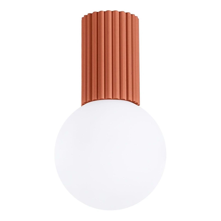 Loftlampe til badeværelse HALO 1xG9/8W/230V diameter 12 cm IP44 orange