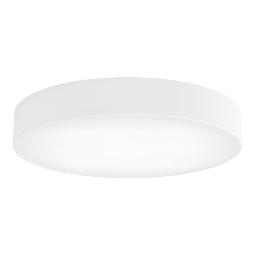 Loftlampe til badeværelse med sensor CLEO 4xE27/24W/230V Ø 50 cm IP54 hvid