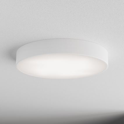 Loftlampe til badeværelse med sensor CLEO 4xE27/24W/230V Ø 50 cm IP54 hvid