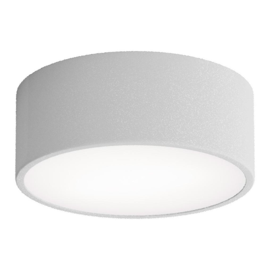Loftlampe til badeværelset med sensor CLEO, 1xE27/24W/230V, Ø 20 cm, IP54, grå