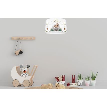 Loftlampe til børn BEARS 1xE27/60W/230V