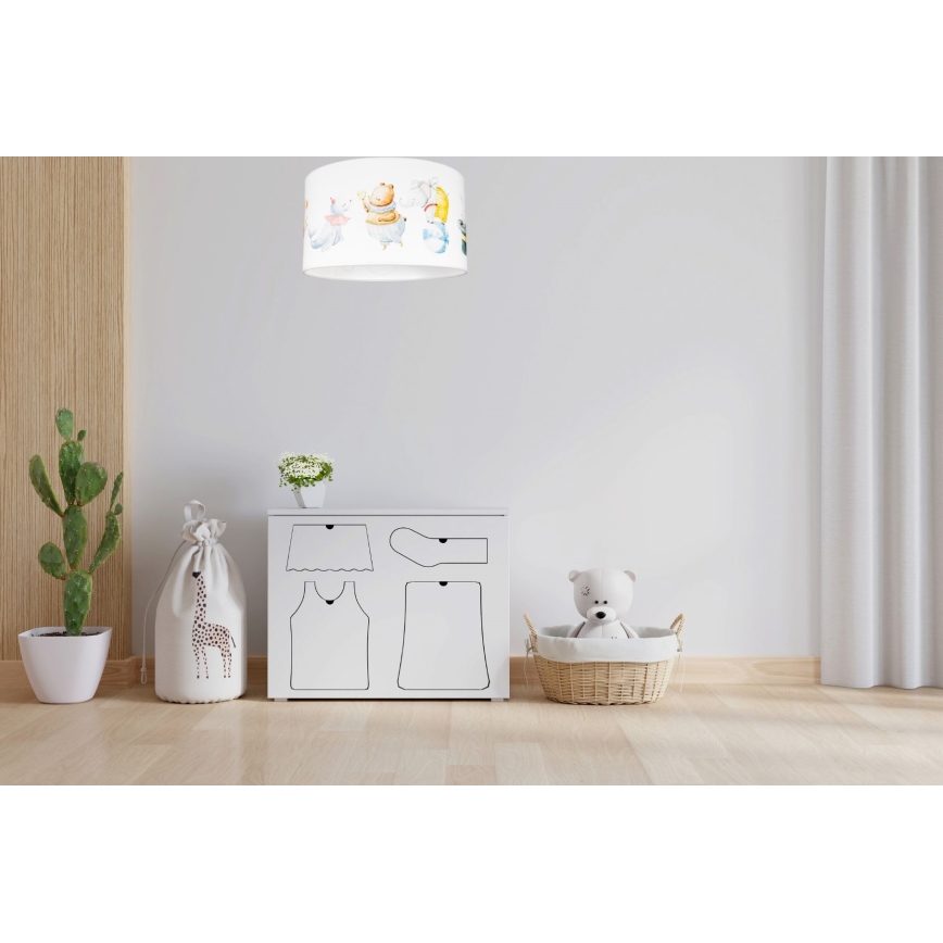 Loftlampe til børn CIRCUS 1xE27/60W/230V