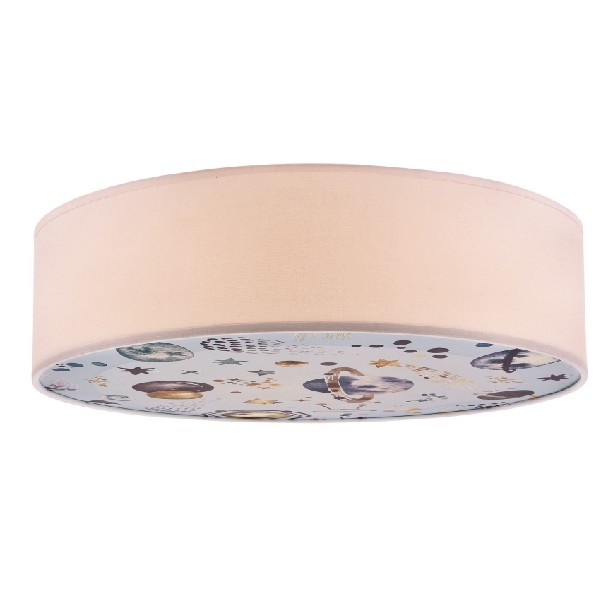 Loftlampe til børn KIDDY 2xE27/40W/230V hvid/blå