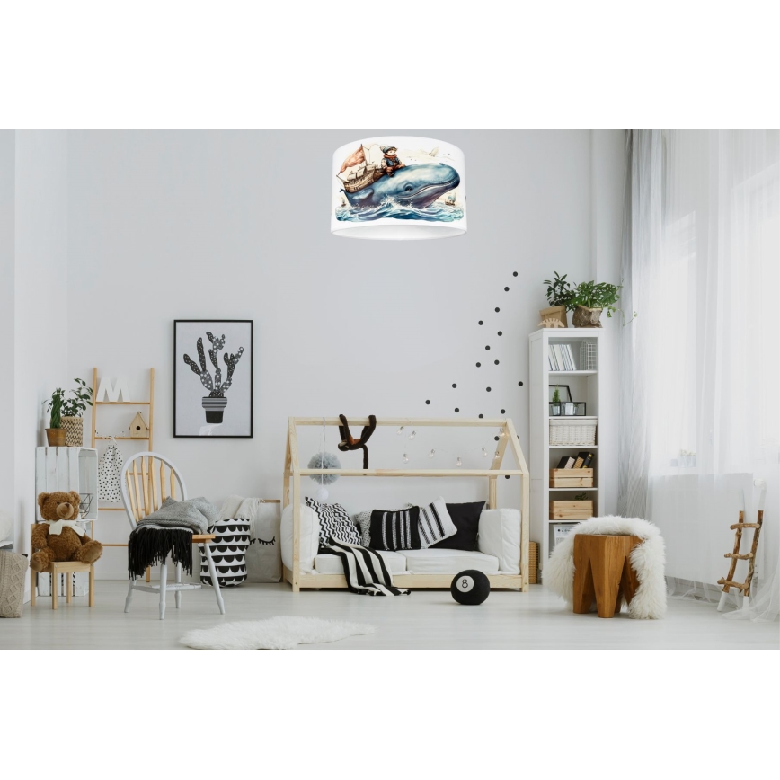 Loftlampe til børn OCEAN 1xE27/60W/230V
