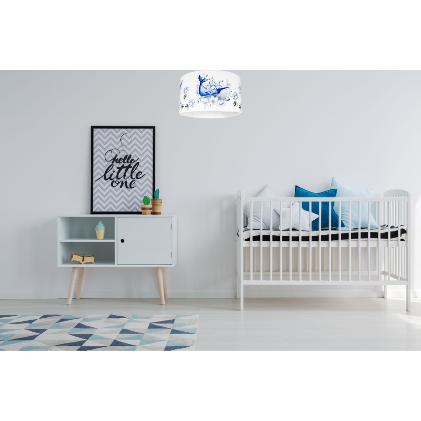 Loftlampe til børn OCEAN 1xE27/60W/230V