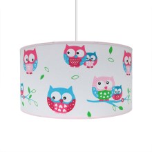 Loftlampe til børn OWLS 1xE27/60W/230V hvid