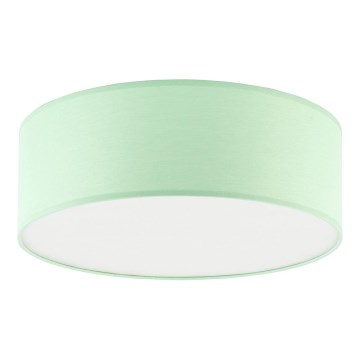 Loftlampe til børn RONDO KIDS 4xE27/15W/230V grøn