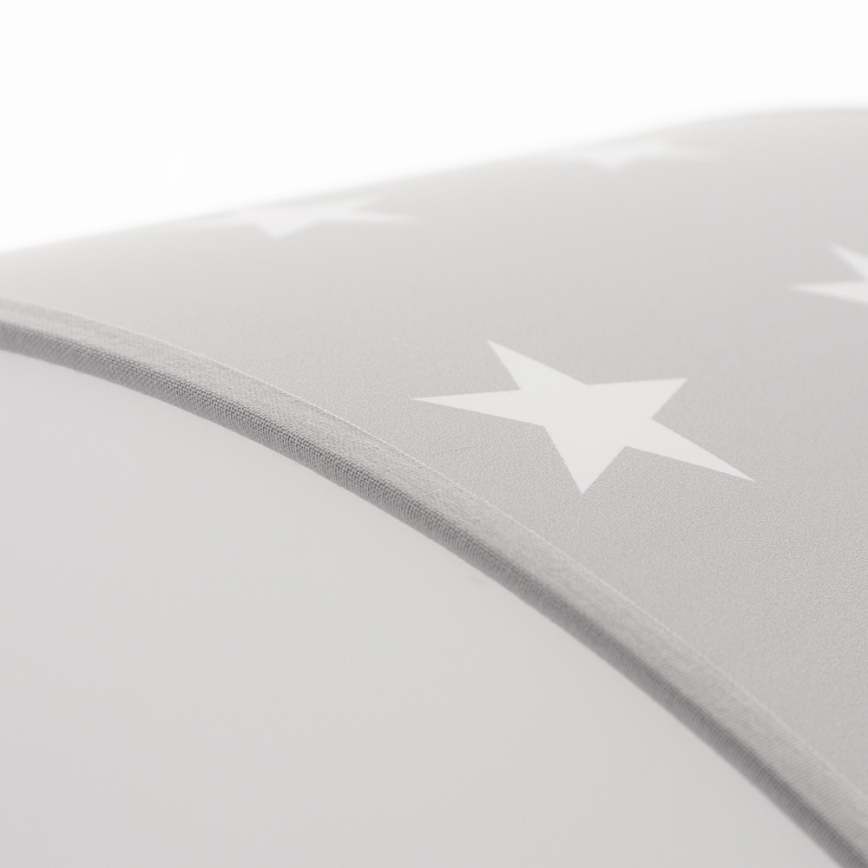 Loftlampe til børn STARS GREY 2xE27/60W/230V grå