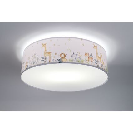 Loftlampe til børn SWEET DREAMS 2xE27/60W/230V diameter 40 cm