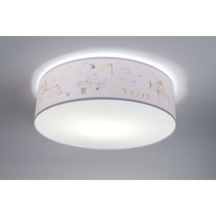 Loftlampe til børn SWEET DREAMS 2xE27/60W/230V diameter 40 cm