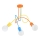 Loftlampe til børn TANGO 3xE27/15W/230V farverig