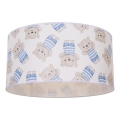 Loftlampe til børneværelse KIDS ROOM 1xE27/60W/230V Ø 40 cm teddybjørn