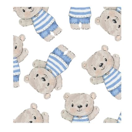 Loftlampe til børneværelse KIDS ROOM 1xE27/60W/230V Ø 40 cm teddybjørn