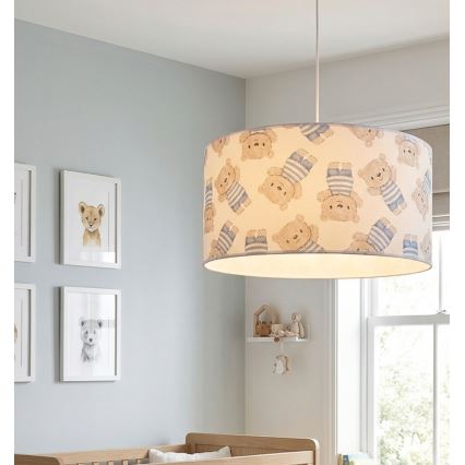 Loftlampe til børneværelset KIDS ROOM 1xE27/60W/230V Ø 40 cm bamse